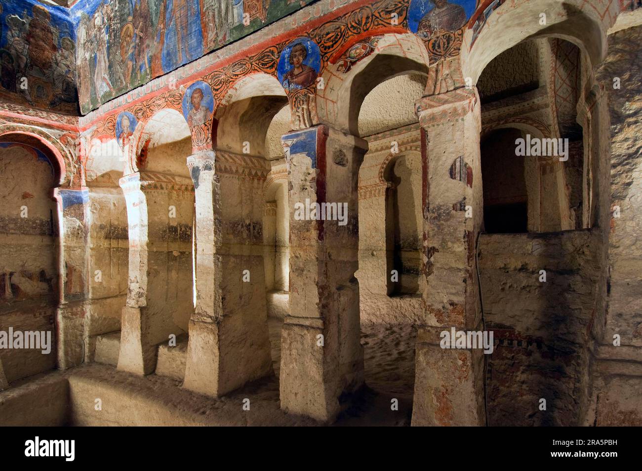Tokali Church, Fresco, Buckle Church, Goereme, Cappadocia, Anatolia, Turkey Stock Photo