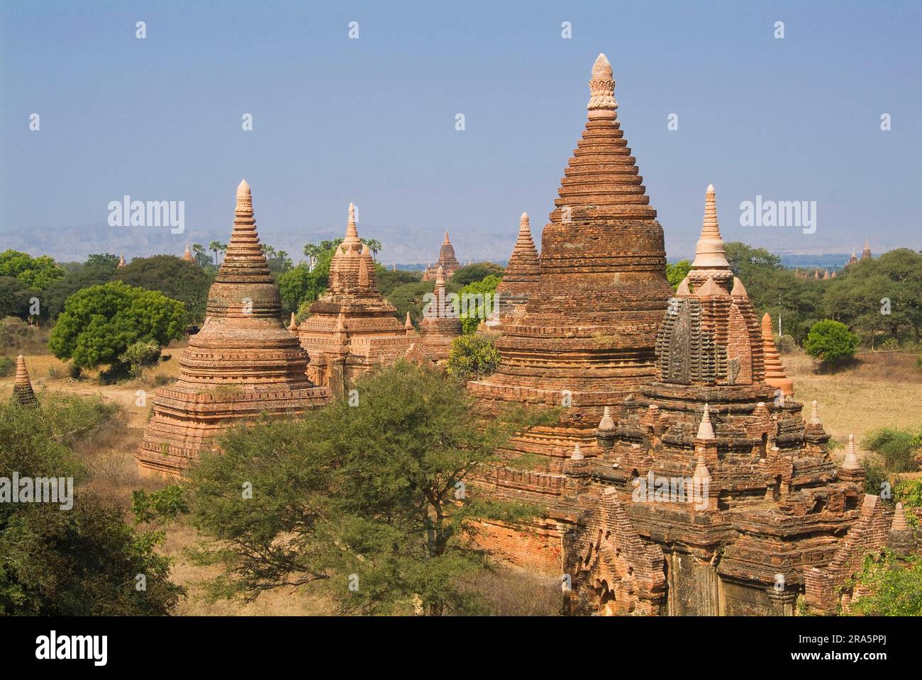 Bagan pagodas hi-res stock photography and images - Alamy