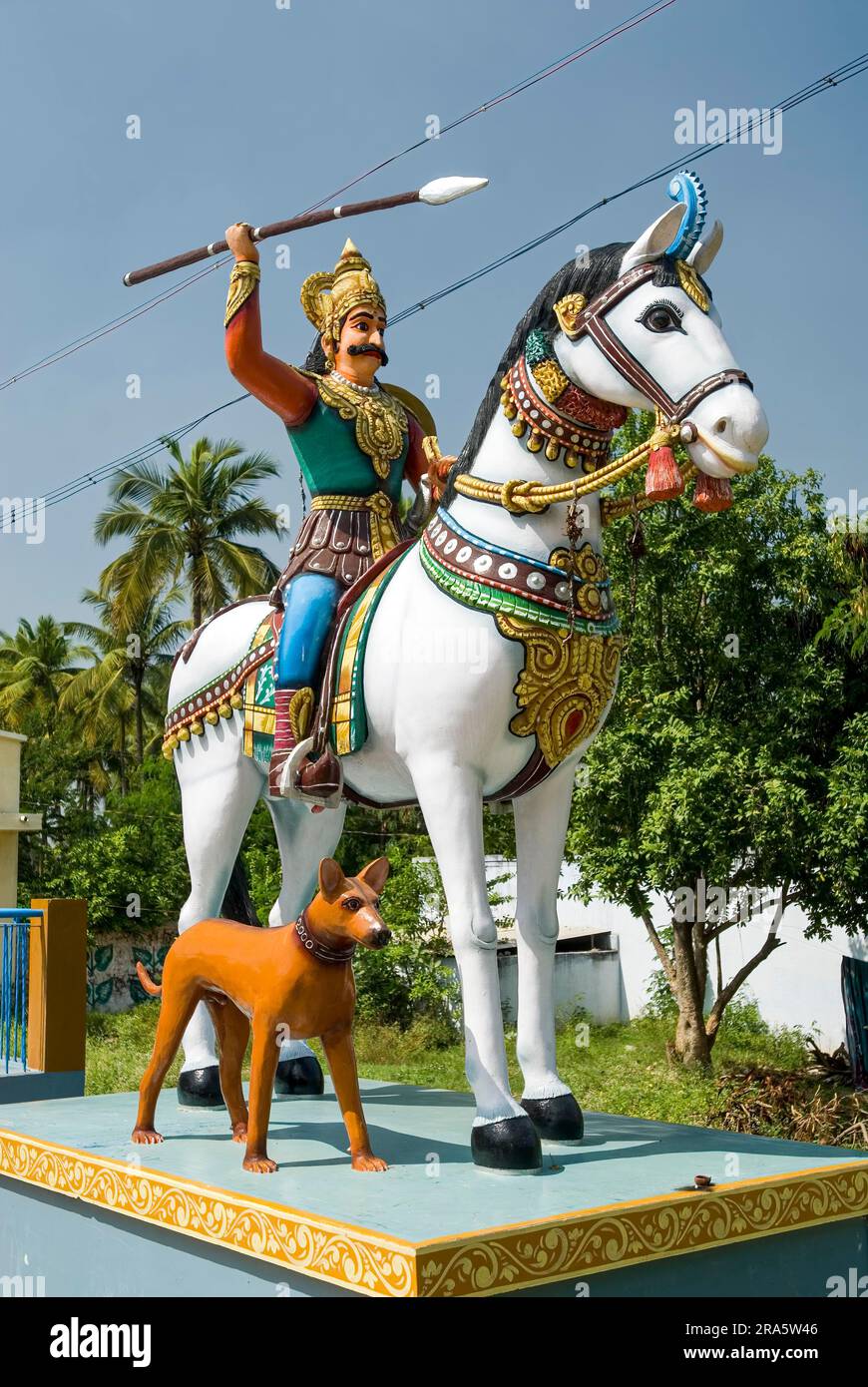 guardian-deity-ayyanar-near-salem-tamil-nadu-south-india-india-asia