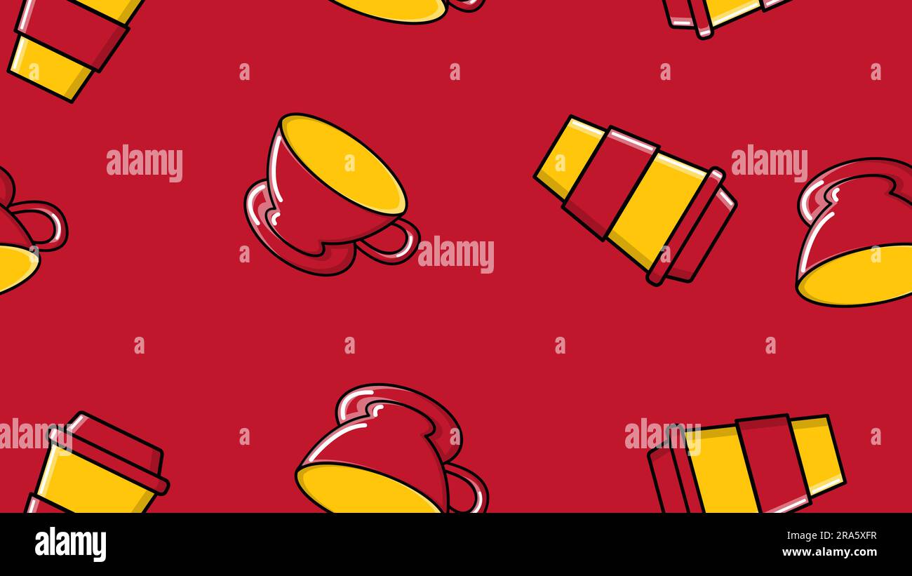 Glasses of hot chocolate Stock Vector Images - Alamy