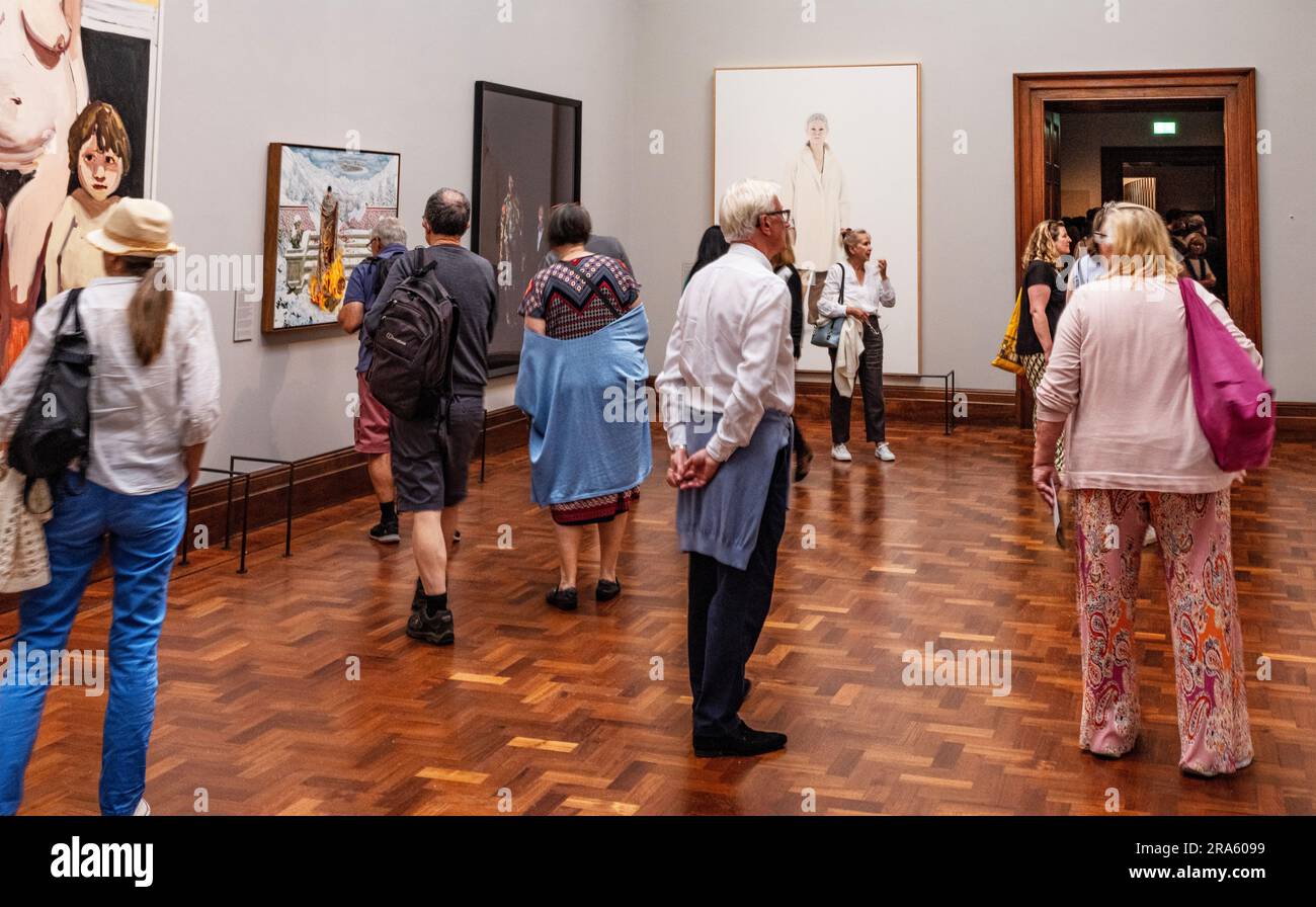 The National Portrait Gallery, London reopened 2023 after refurbishment