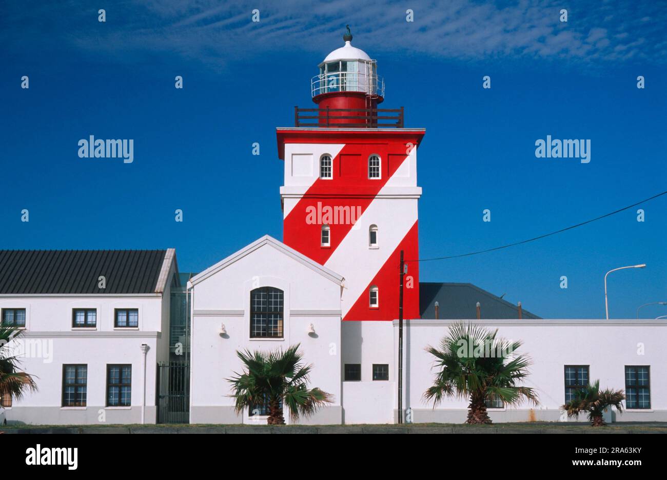 Lighthouse, Green Point, Cape Town, South Africa Stock Photo