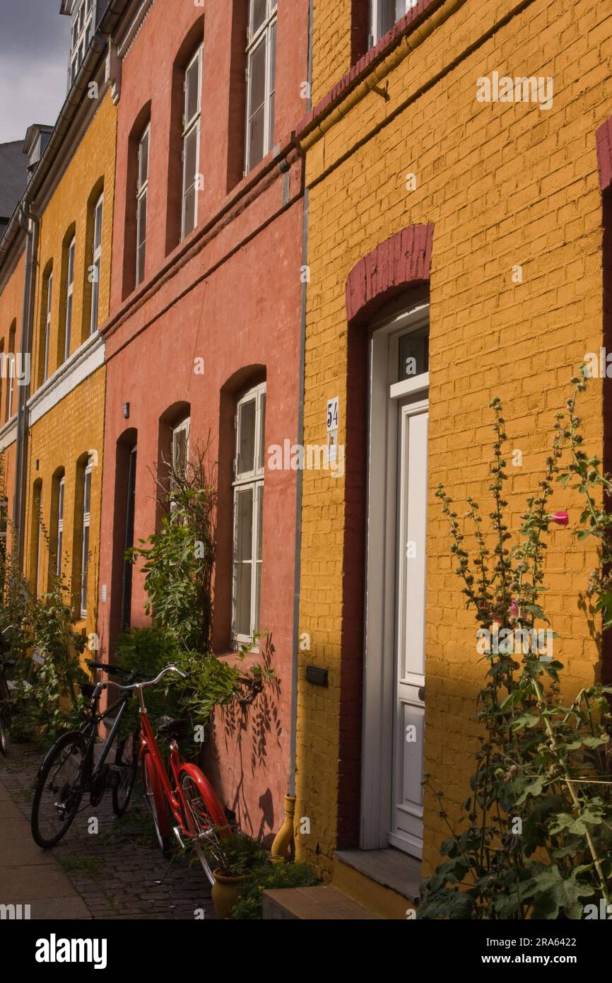 Residential buildings, Copenhagen, Denmark Stock Photo Alamy
