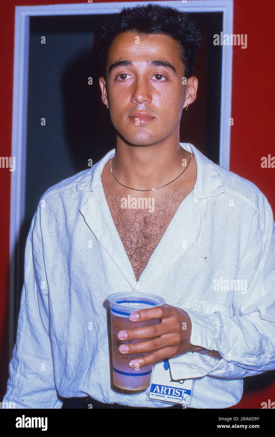 Andrew Ridgeley of Wham Make It Big album launch Stock Photo Alamy