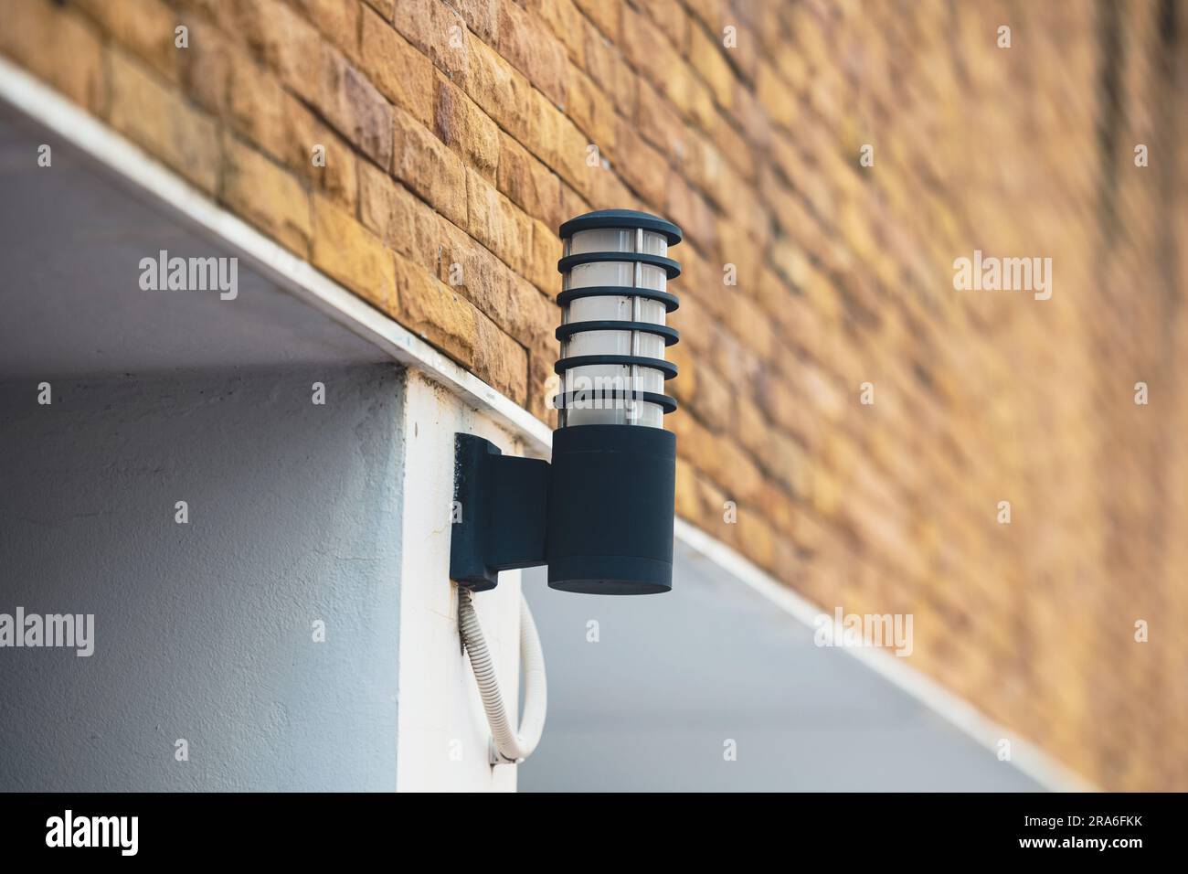outdoor lighting exterior outdoor lamp decoration wall mount modern design for building. Stock Photo