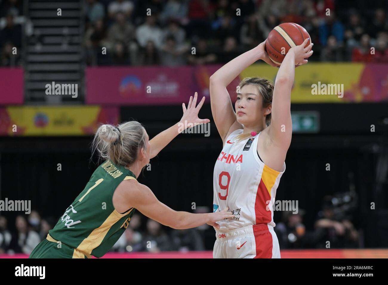 Sydney, Australia. 01st July, 2023. Lauren Nicholson (L) of Australia