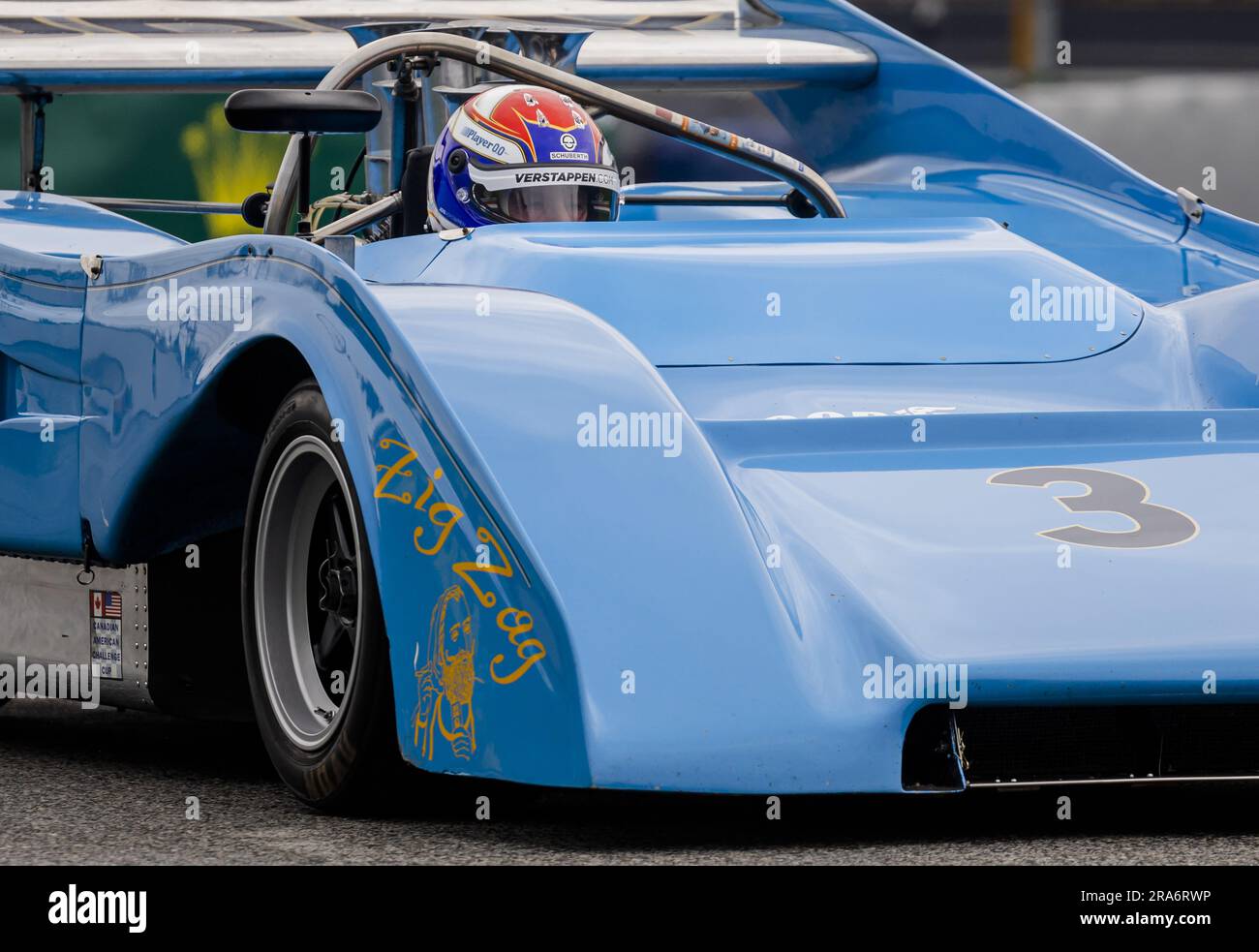 SPIELBERG - Jos Verstappen during a parade of legendary racing cars ...