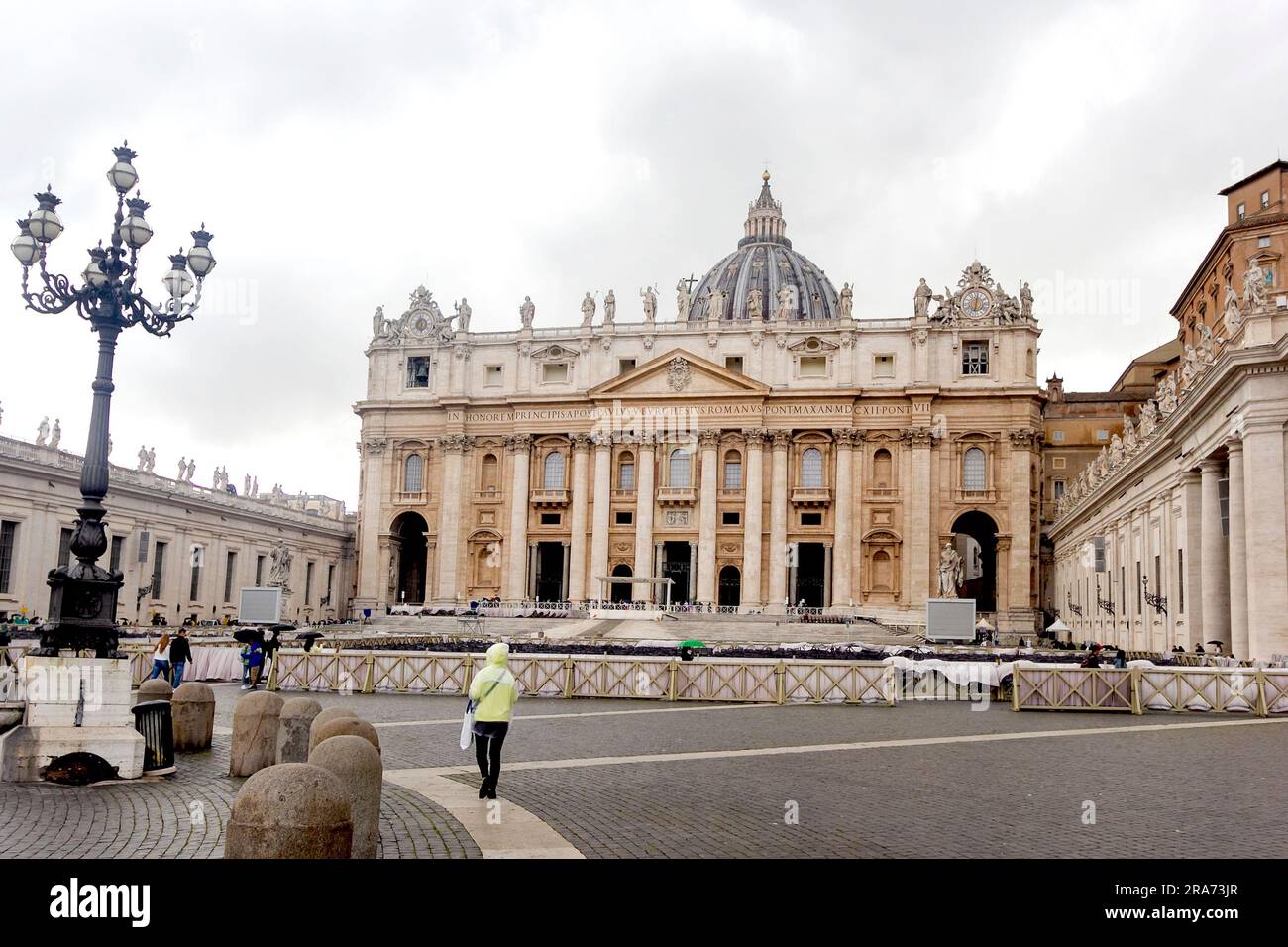 Vatican City, Italy - May 10, 2023. St. Peter's Square in the Vatican