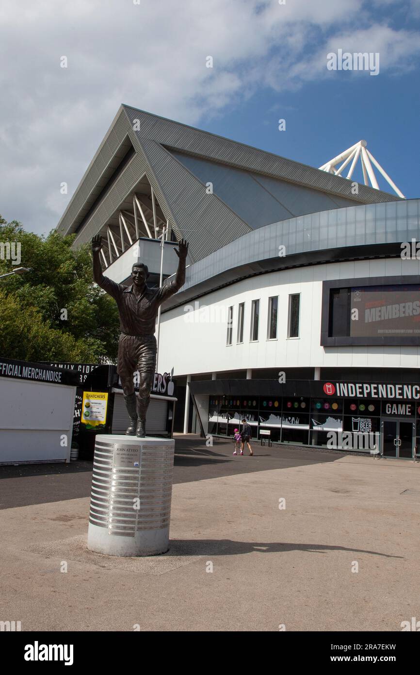 Bristol City's Ashton Gate Stadium, Bristol Stock Photo Alamy