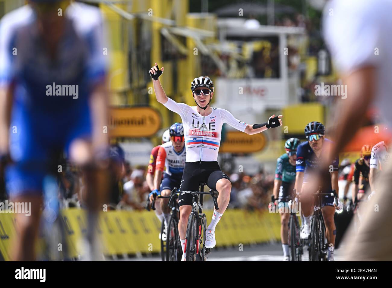 tadej-poga-ar-celebrating-his-teammate-s-victory-in-the-bilbao-stage-of