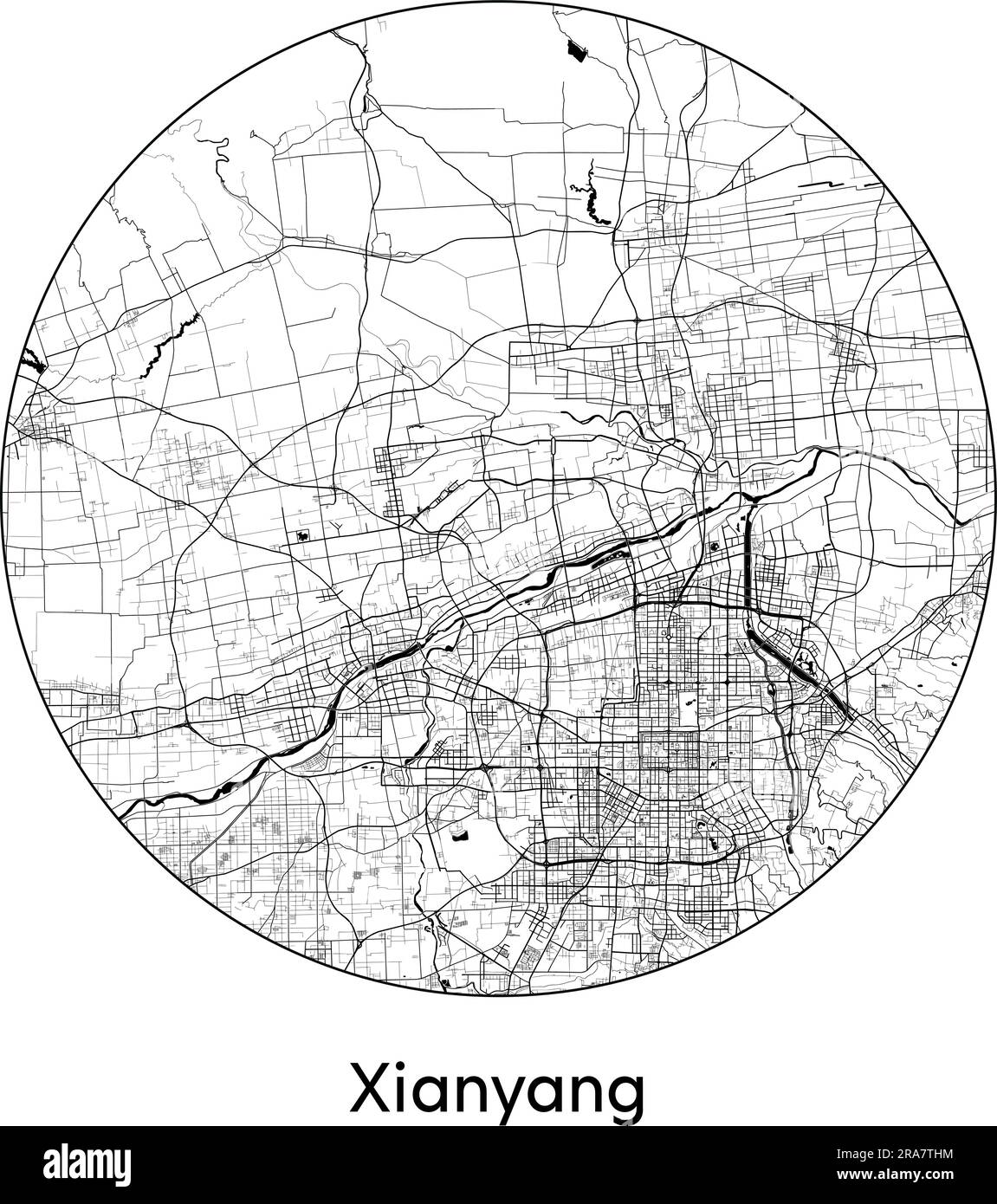 Xianyang Map