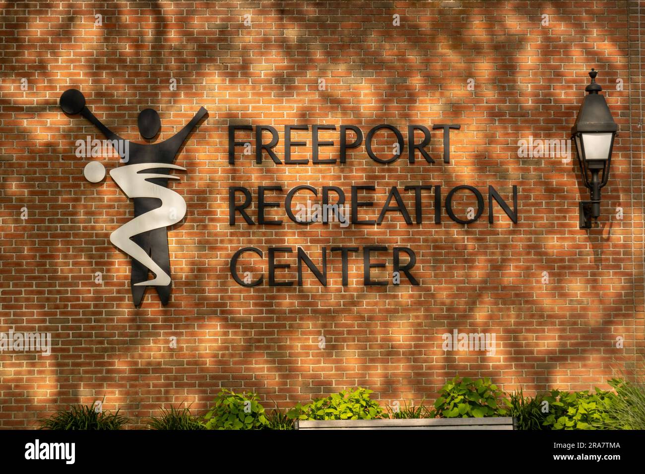 Freeport recreation center in Freeport Long Island New York Stock Photo Alamy
