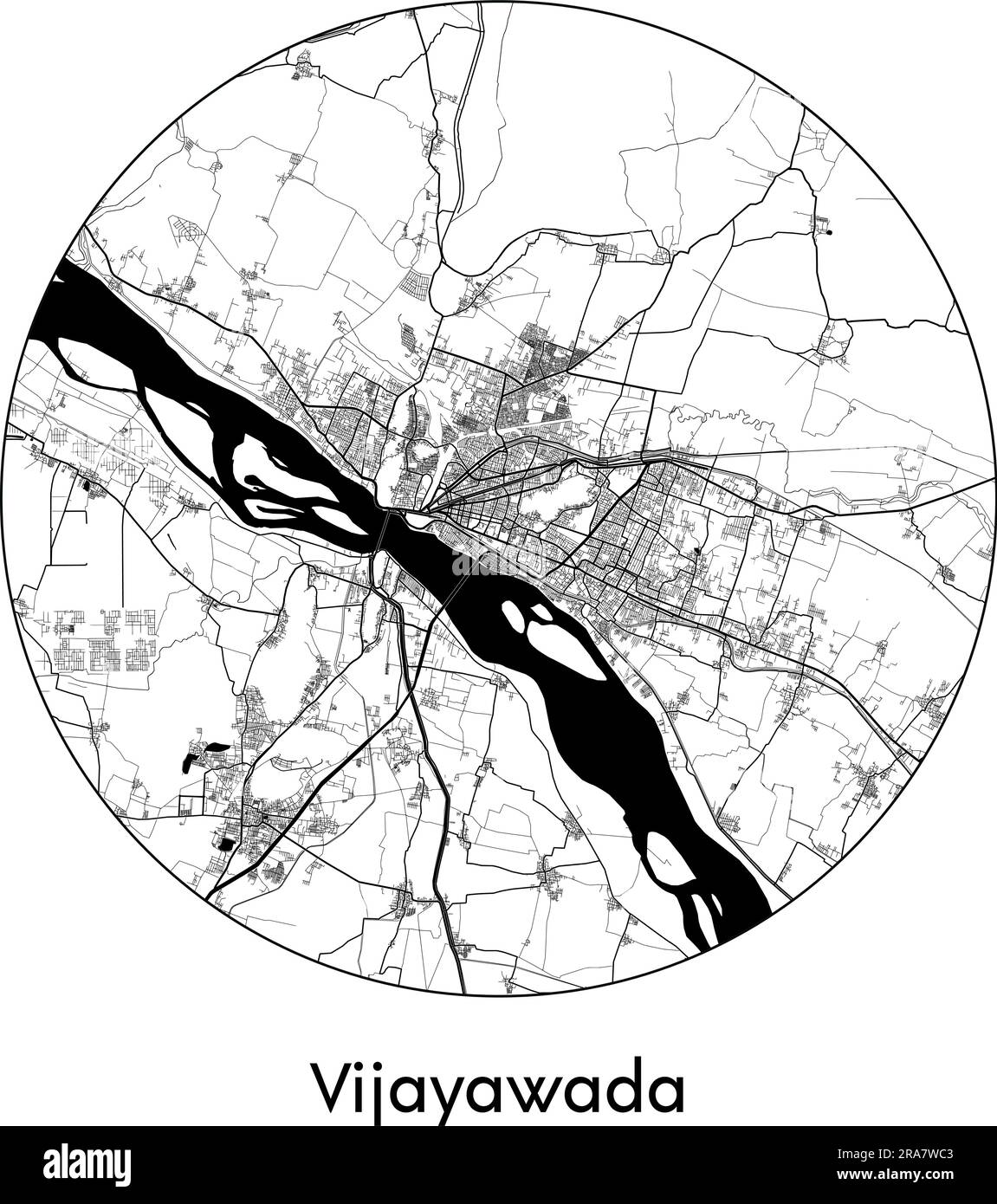 Vijayawada map hires stock photography and images Alamy