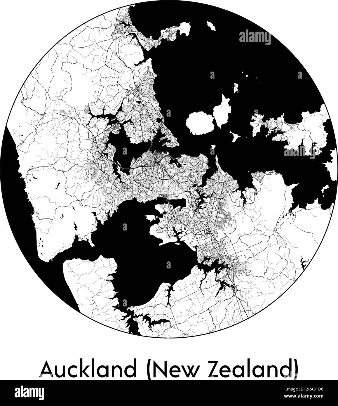 Map of auckland new zealand hires stock photography and images Alamy