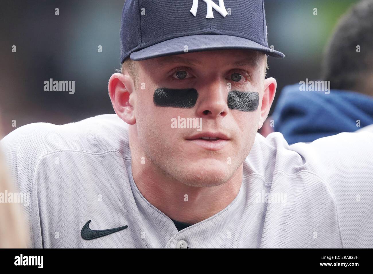 New York Yankees Harrison Bader (31), on rehab assignment with