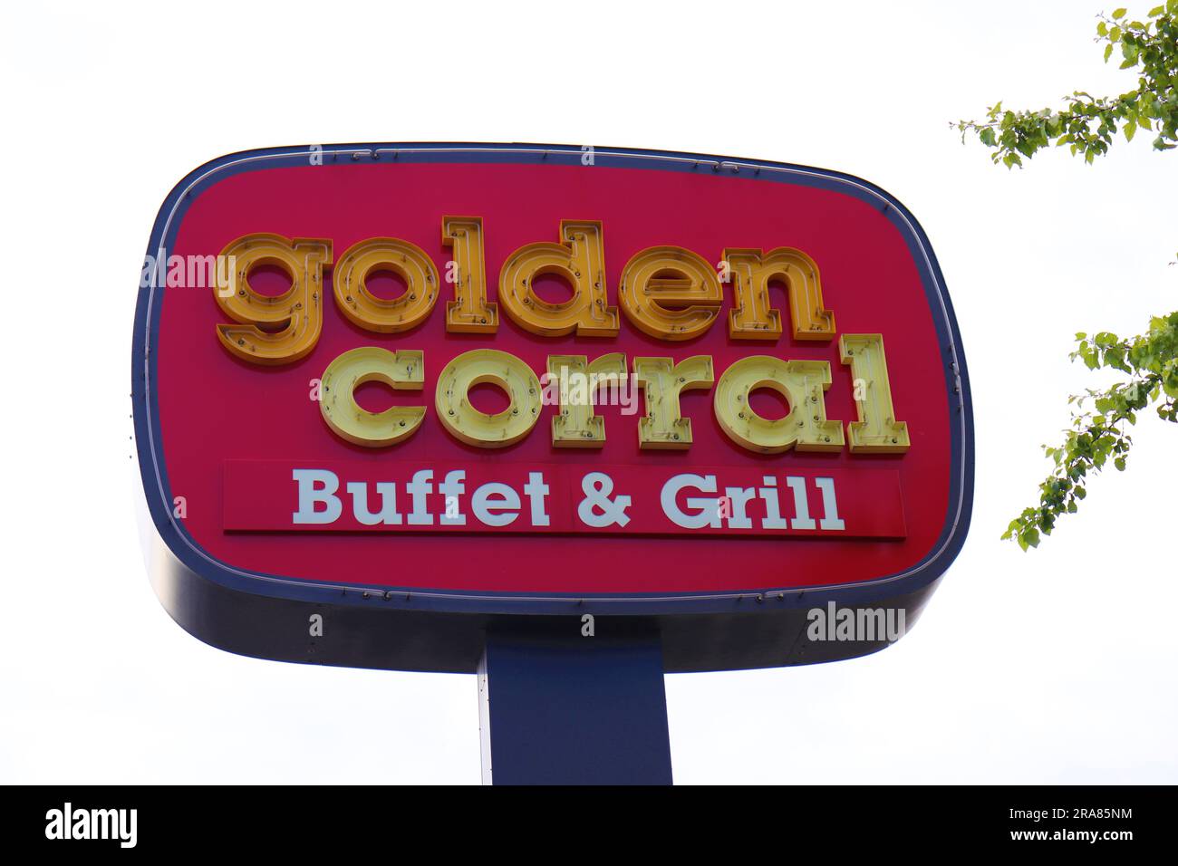 Golden Corral Restaurant buffet and grill Stock Photo Alamy