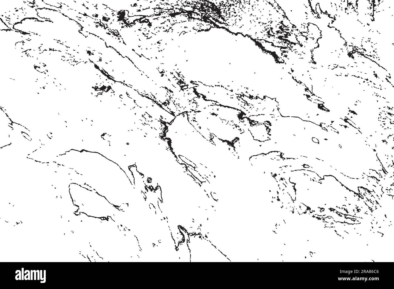 Grunge distressed texture isolated on white background Stock Vector ...