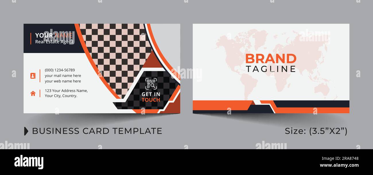 Corporate business real estate agent and modern home sales business