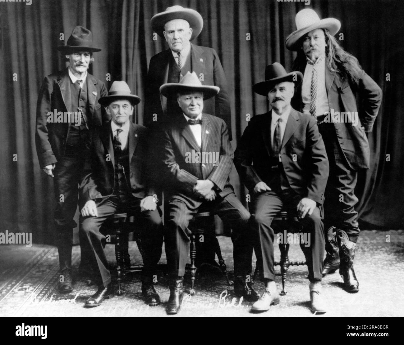Norfolk, Nebraska June 16, 1927. Famous Frontiersmen and Scouts Top