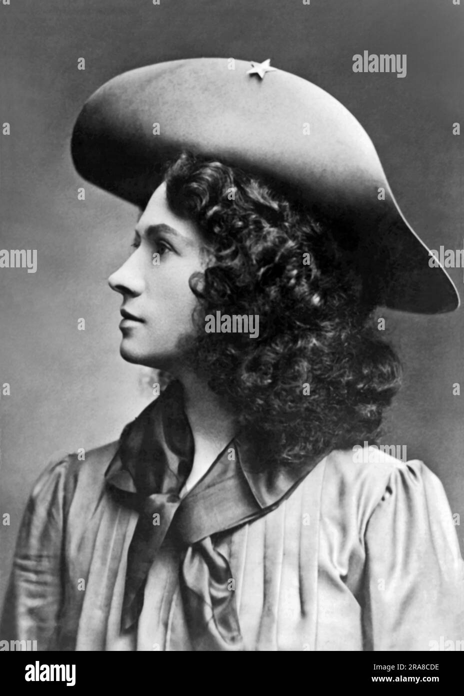 希少 アニー・オークリー ビンテージ写真 Vintage Wall Decor Old Wild West Vintage Clear Photograph