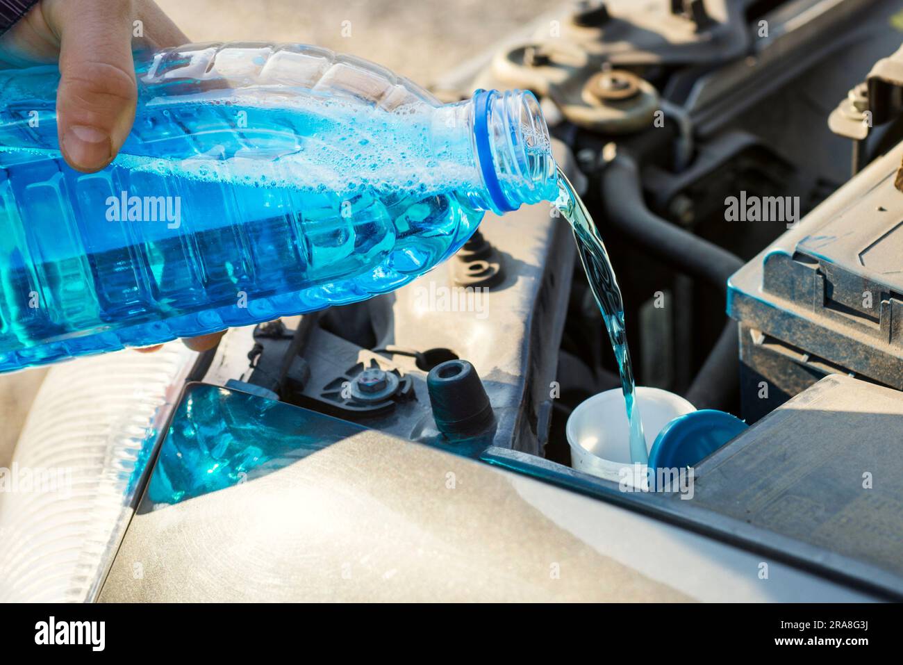 How to Fill Windshield Washer Fluid 