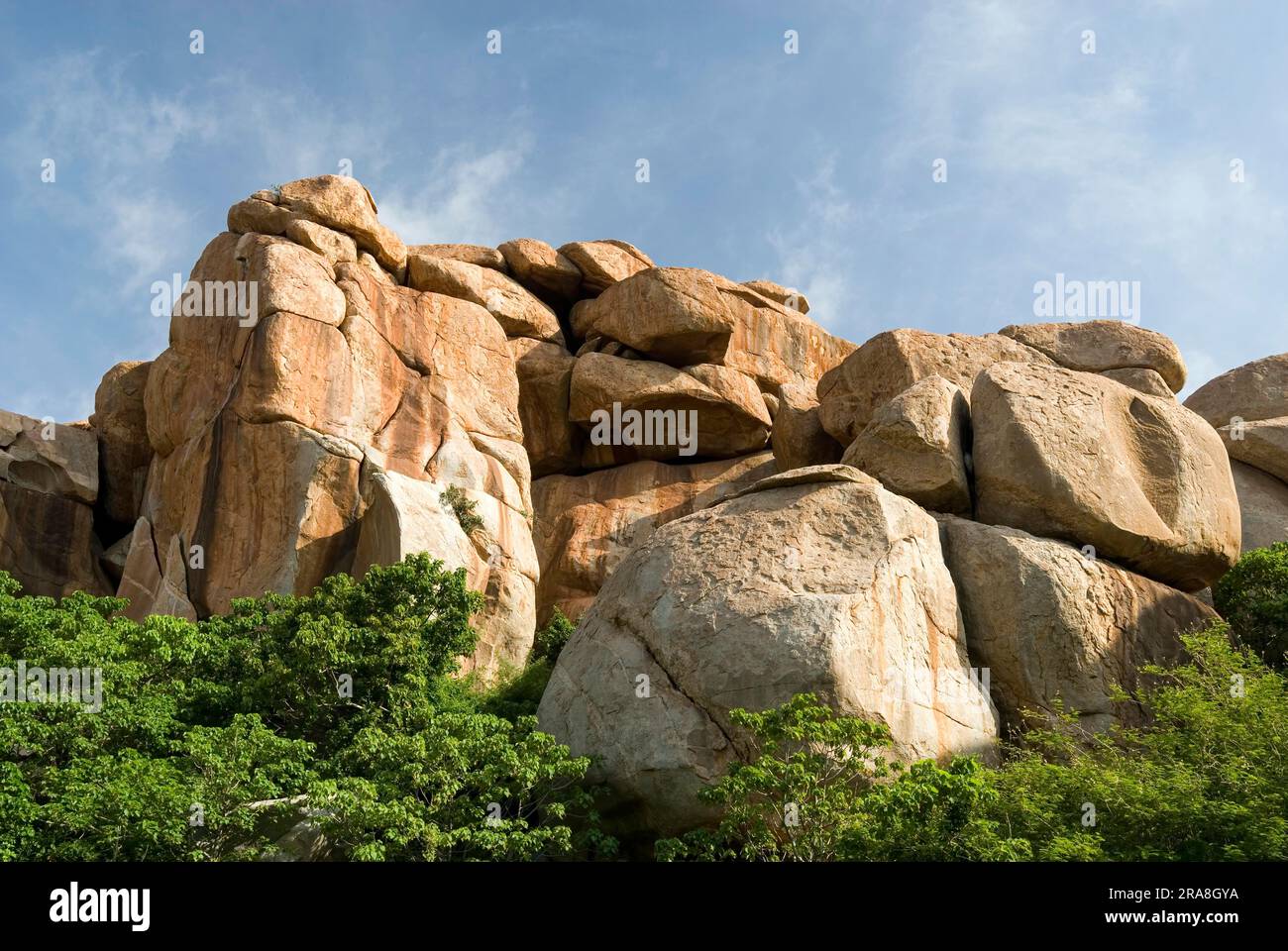 Different shapes rocks in Hampi, Karnataka, South India, India, Asia ...