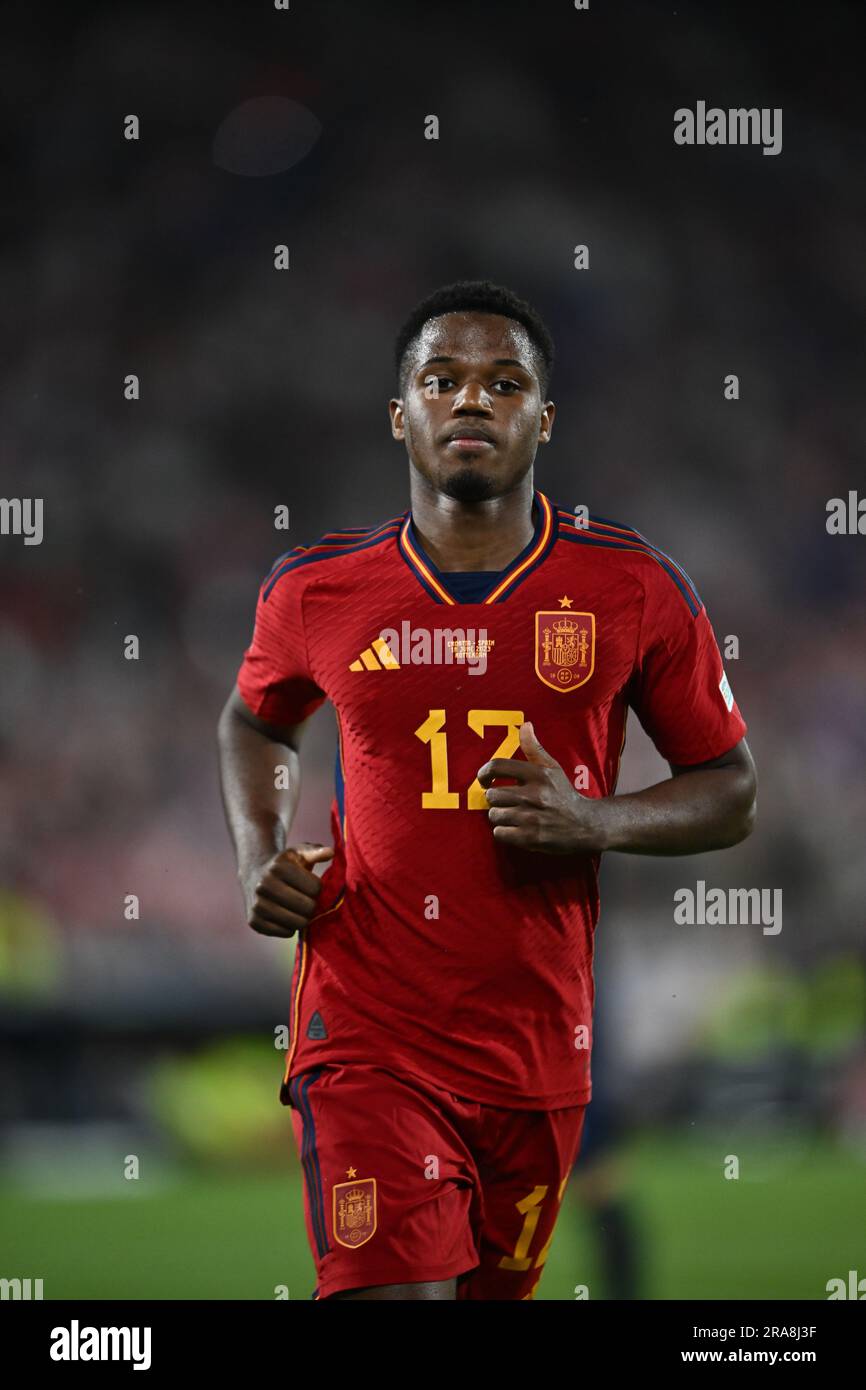 Ansu Fati Spain National Team Hi res Stock Photography And Images Alamy