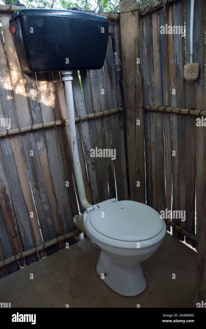 Bush toilet, Purros, Namibia, Africa Stock Photo Alamy
