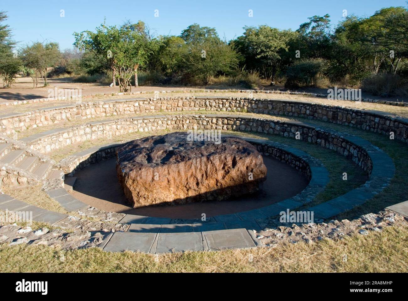 Hoba meteorite, Otavi Triangle, Namibia Stock Photo