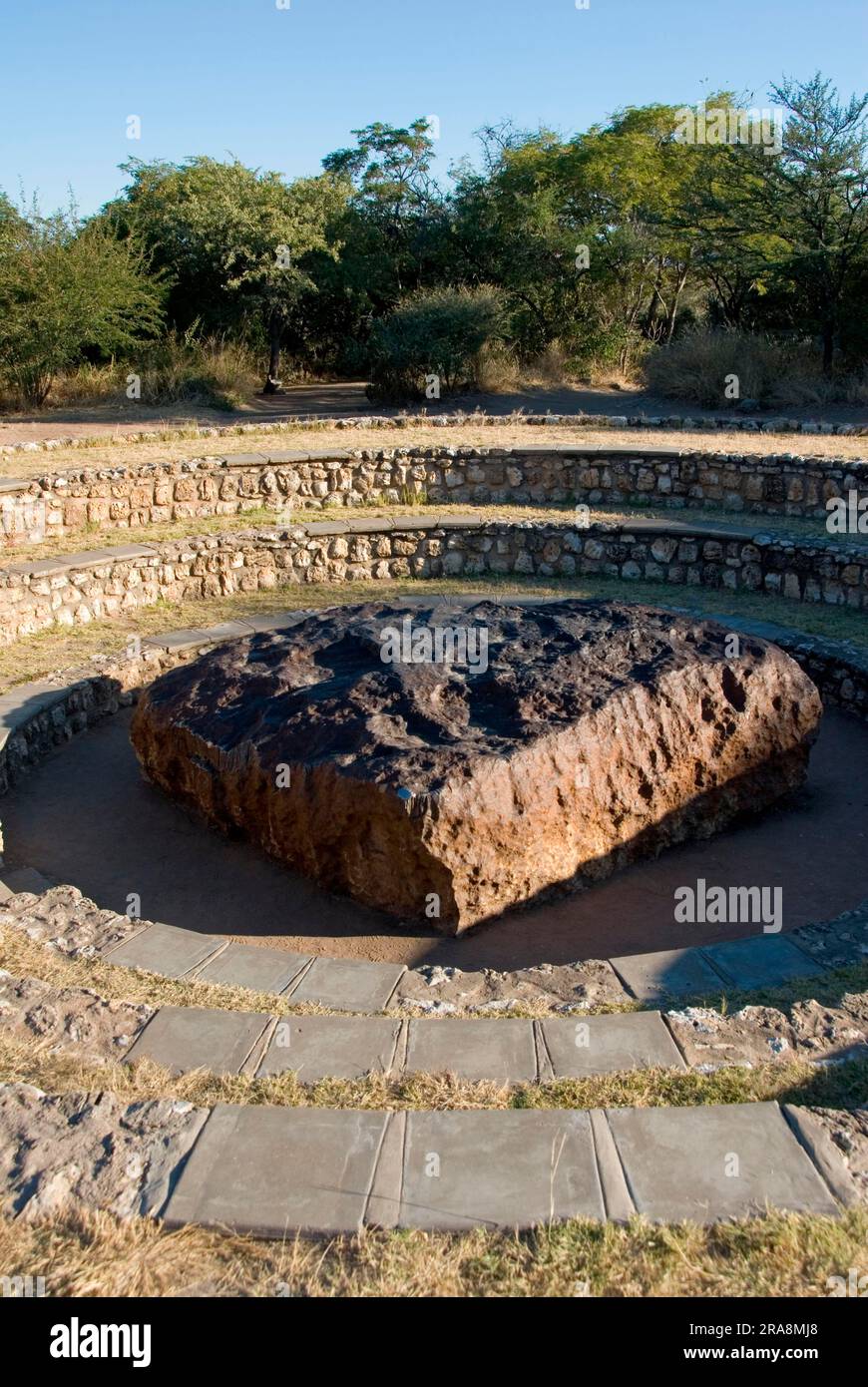 Hoba meteorite, Otavi Triangle, Namibia Stock Photo