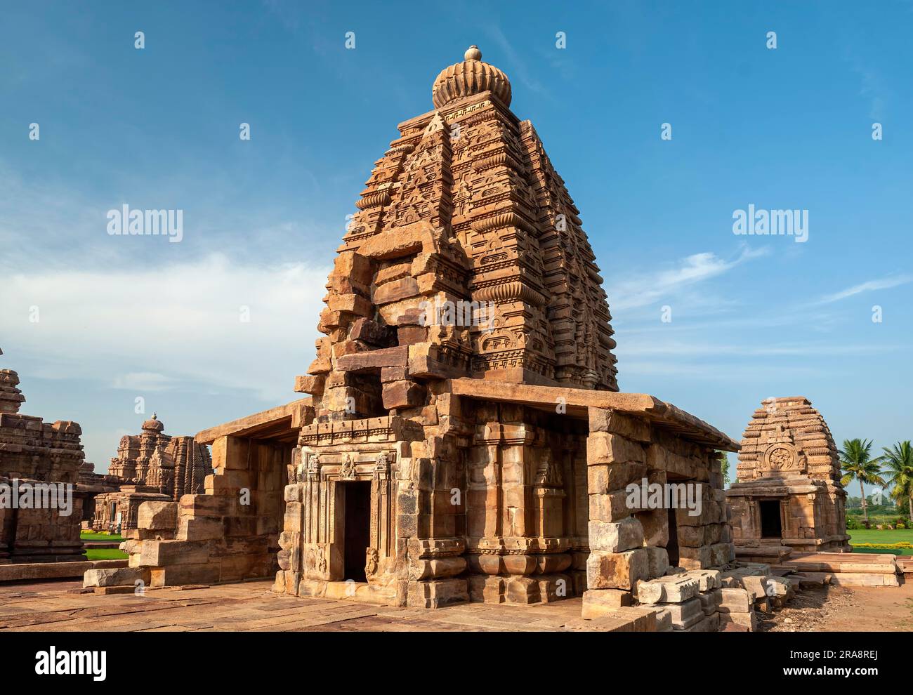 Temples In Pattadakal, Karnataka, India, Asia. Unesco World Heritage ...