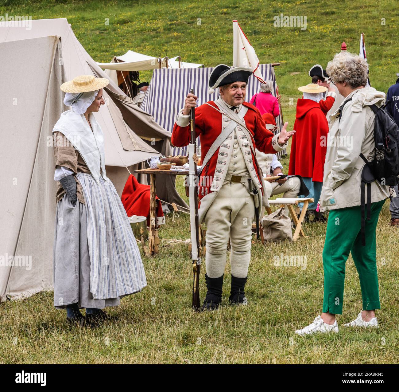 Salisbury, Wiltshire 02 July 2023 The Chalke Valley History Festival