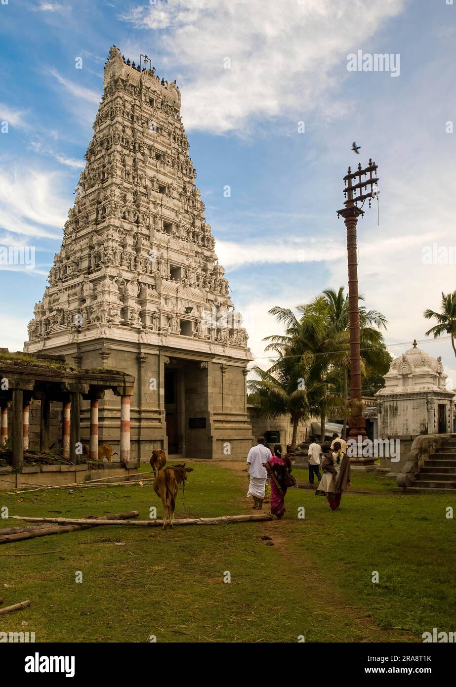 Sundaravarada Perumal Vishnu temple in Uthiramerur near Kancheepuram ...