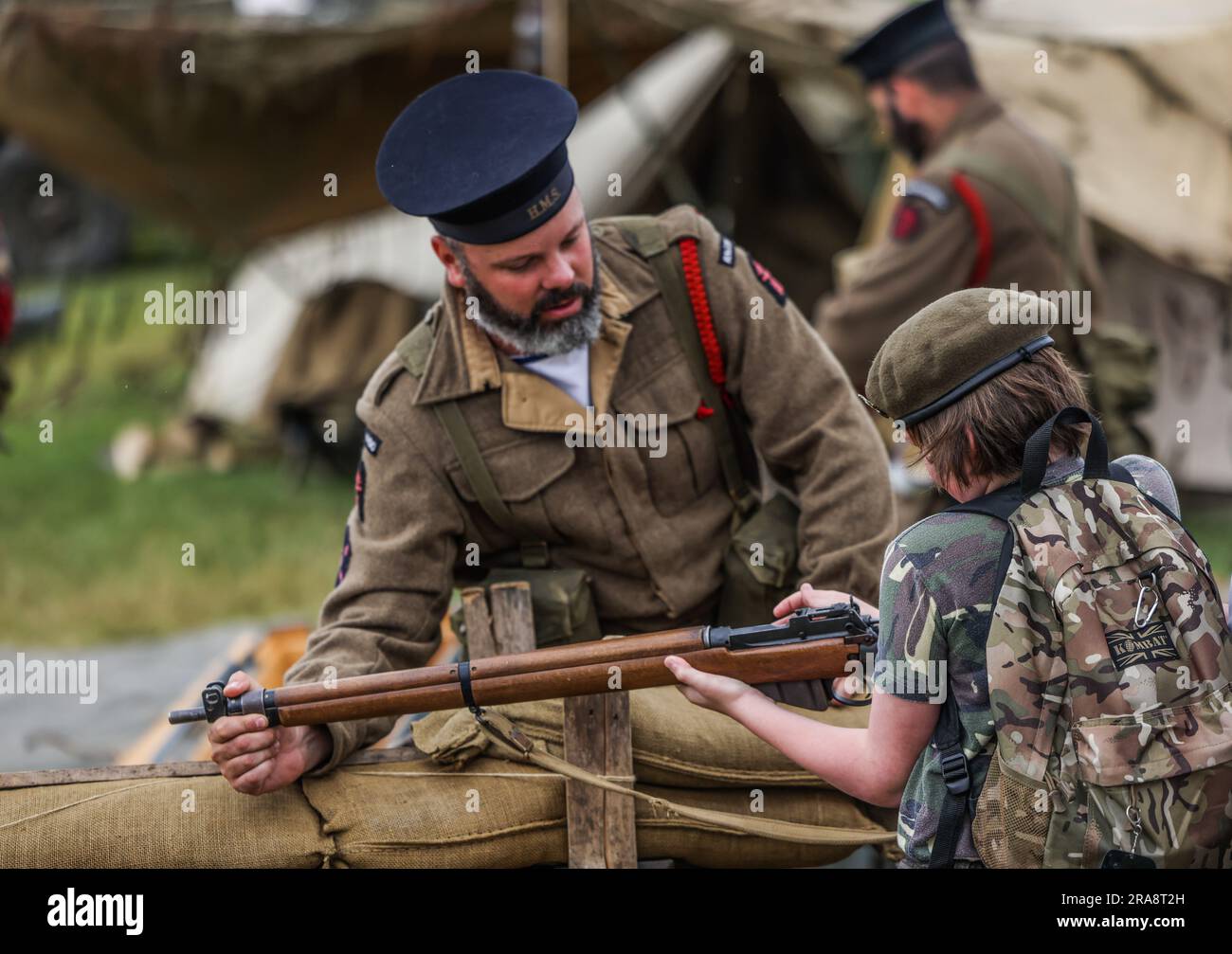 Salisbury, Wiltshire 02 July 2023 The Chalke Valley History Festival
