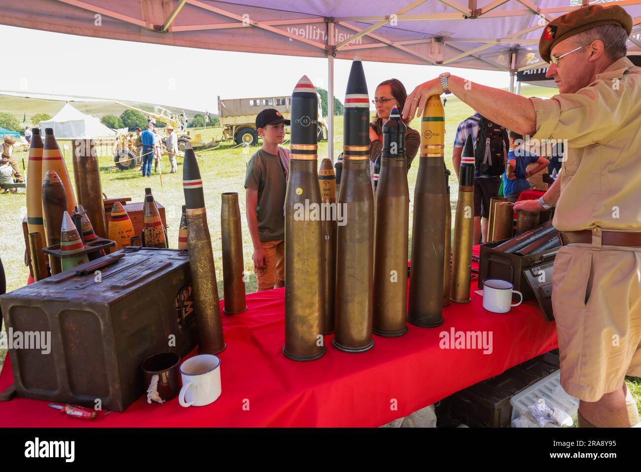 Salisbury, Wiltshire 02 July 2023 The Chalke Valley History Festival