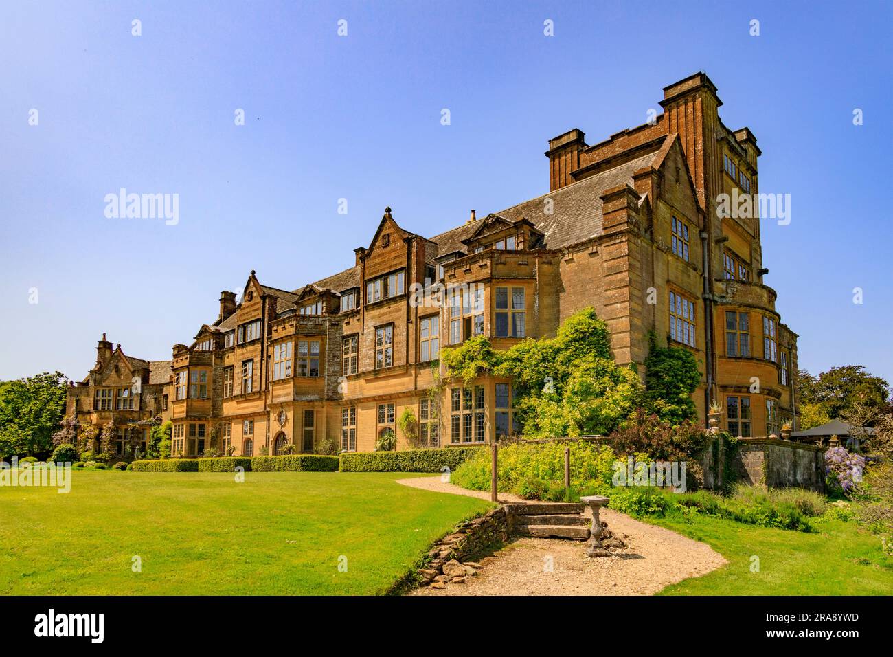 The Arts & Crafts architecture of the main house at Minterne House
