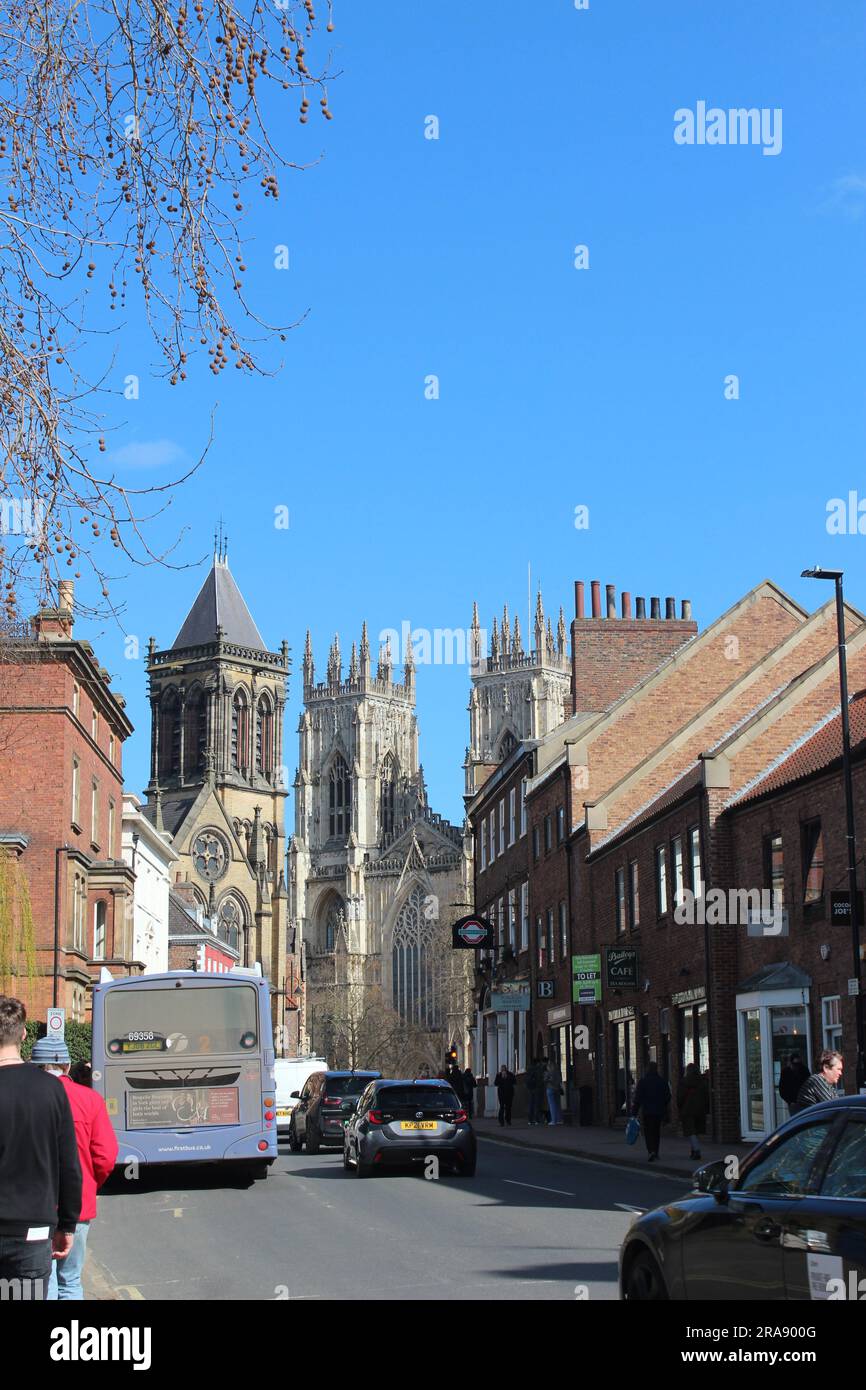 The city of York UK Stock Photo