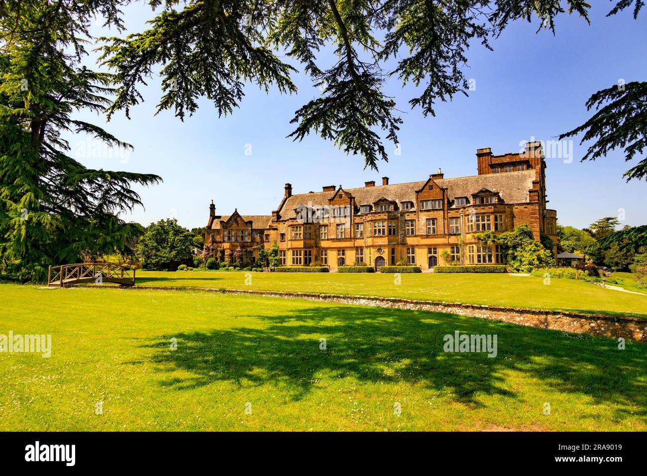 The Arts & Crafts architecture of the main house at Minterne House