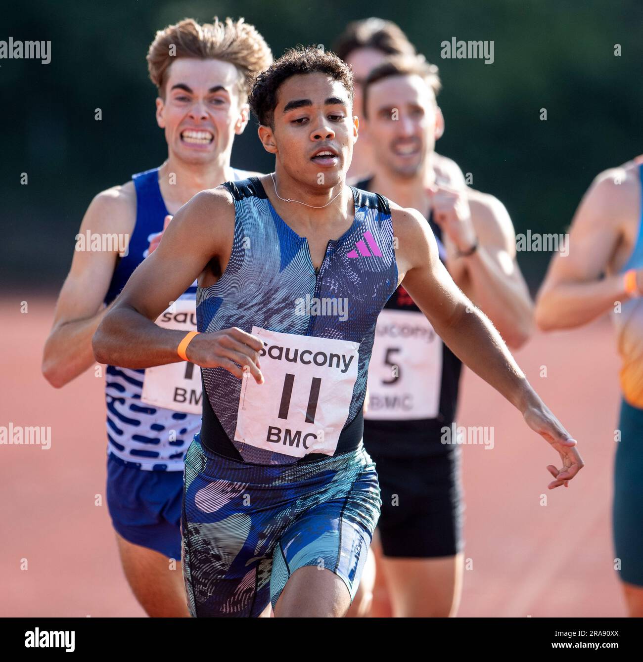 Samuel Reardon of Blackheath & Bromley competing in the BMC men’s 800m