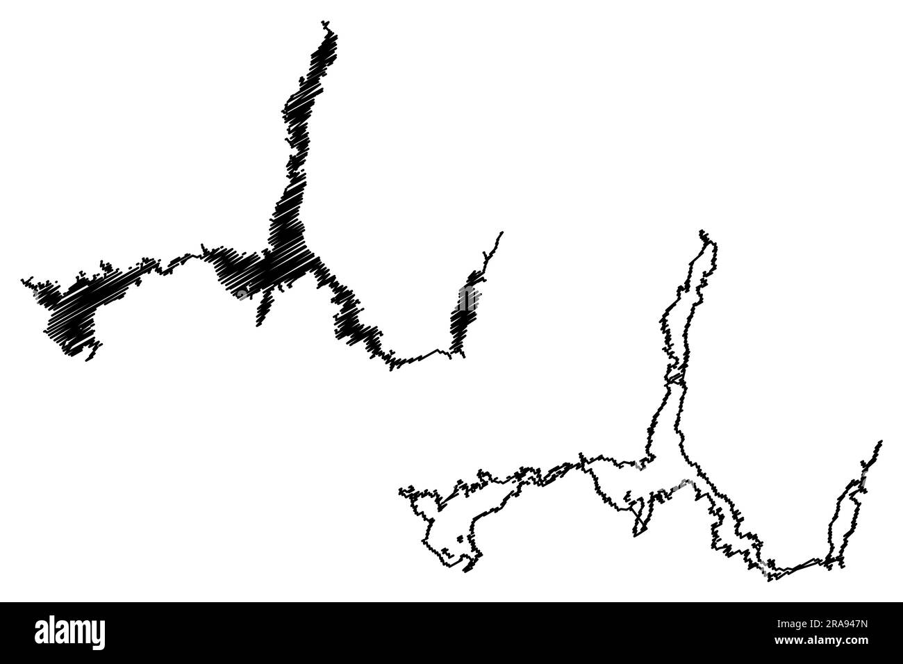 Lake Mead Reservoir (United States of America, North America, us, usa