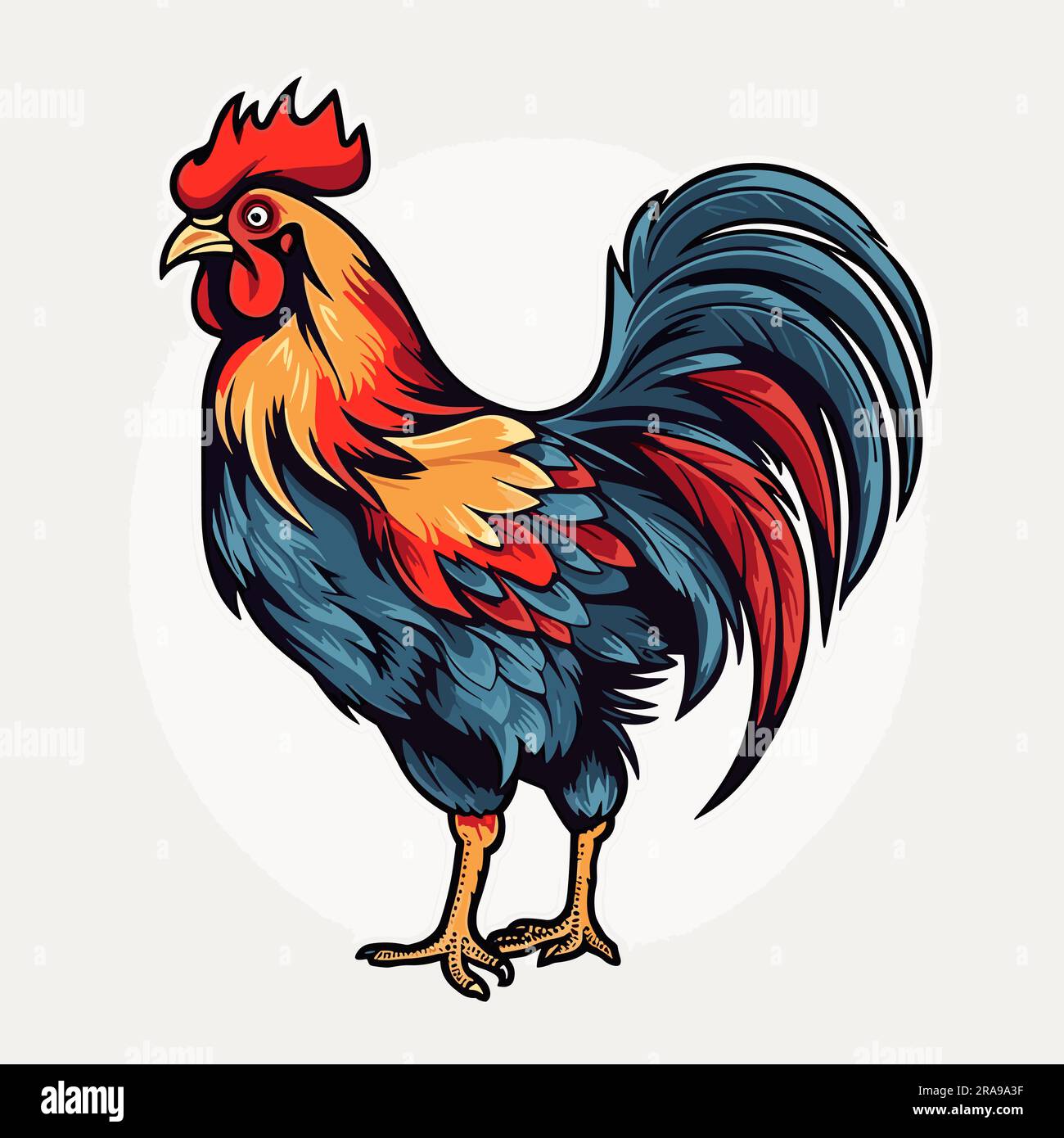 Rooster Vector