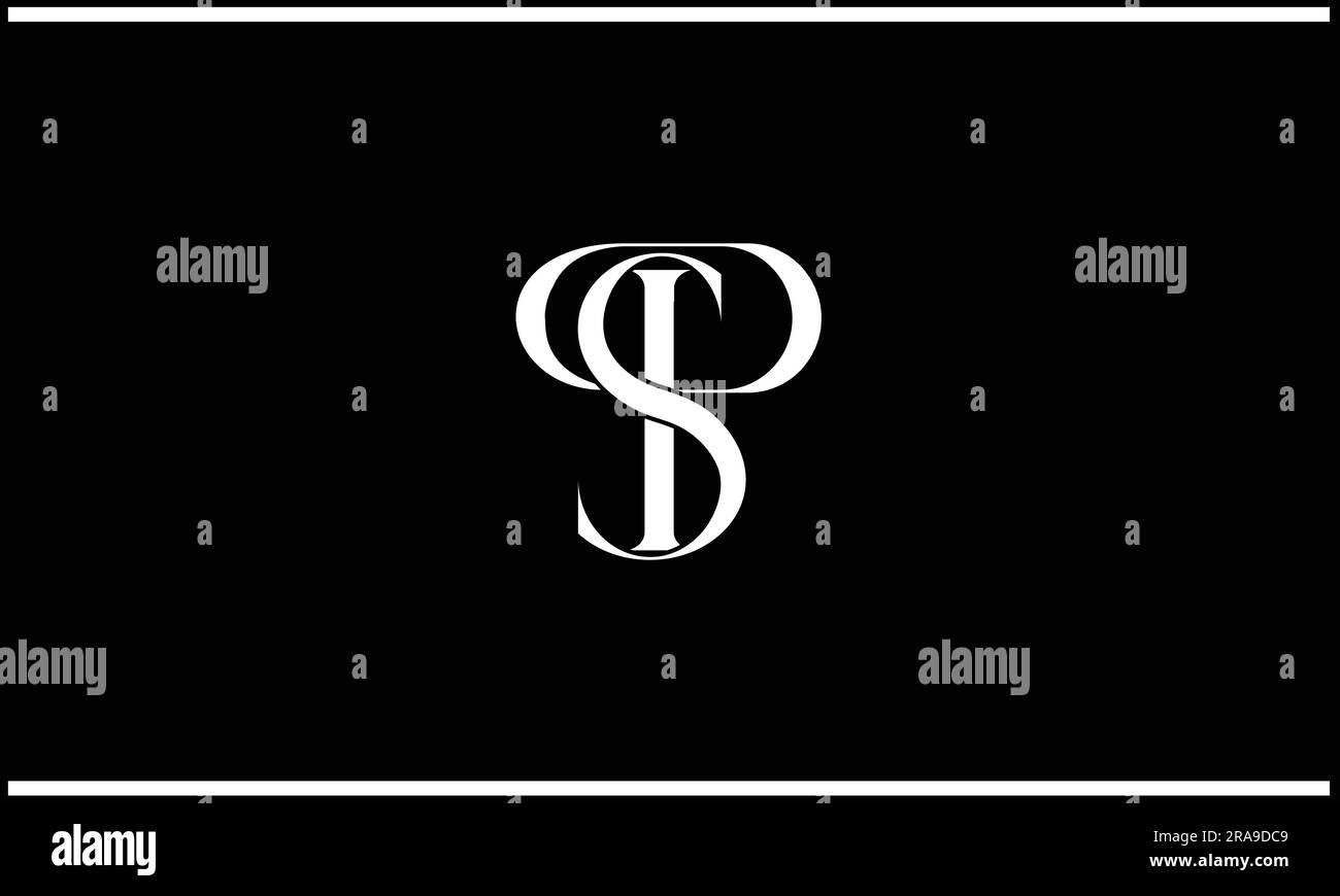 Sp monogram logo hi-res stock photography and images - Alamy