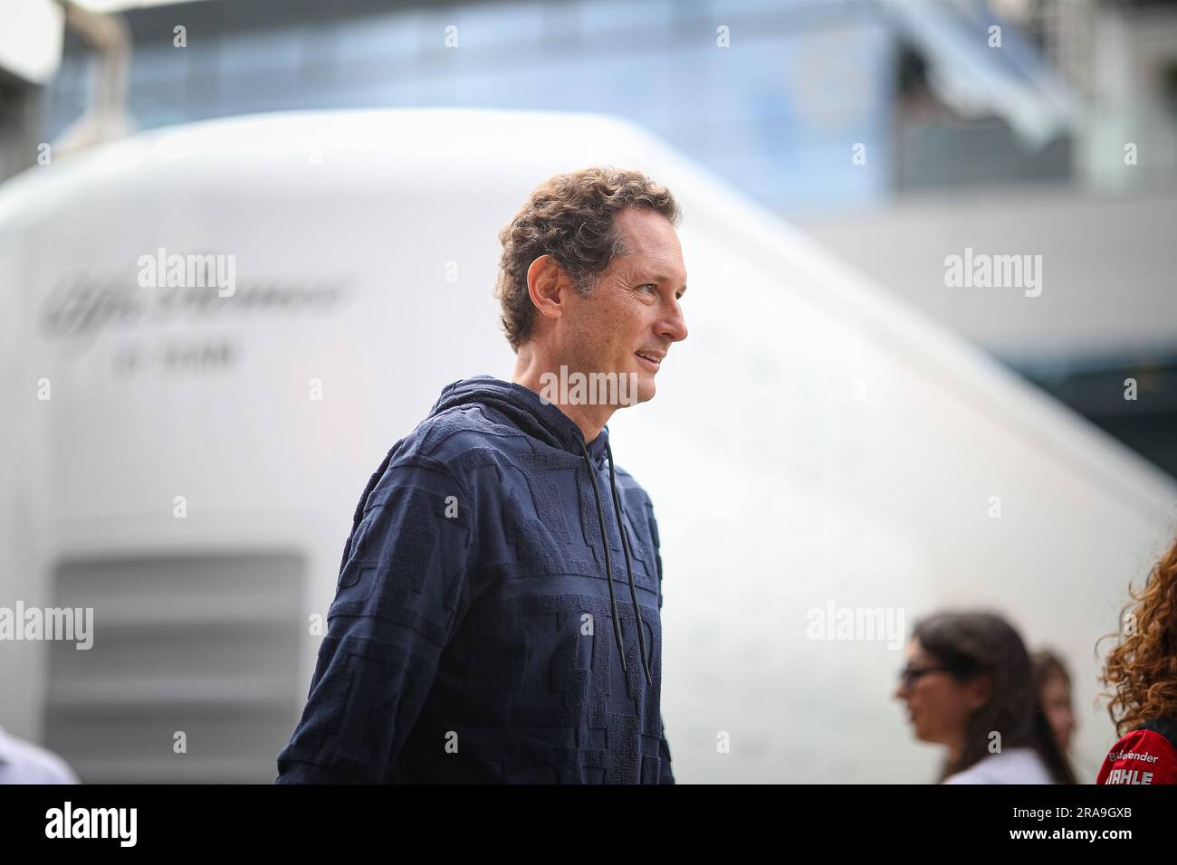 John Elkan Ferrari president during the Austrian GP, Spielberg 29 June-2 July 2023 at the RedBull Ring, Formula 1 World championship 2023. Stock Photo