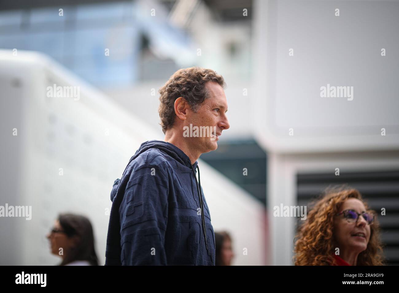 John Elkan Ferrari president during the Austrian GP, Spielberg 29 June-2 July 2023 at the RedBull Ring, Formula 1 World championship 2023. Stock Photo