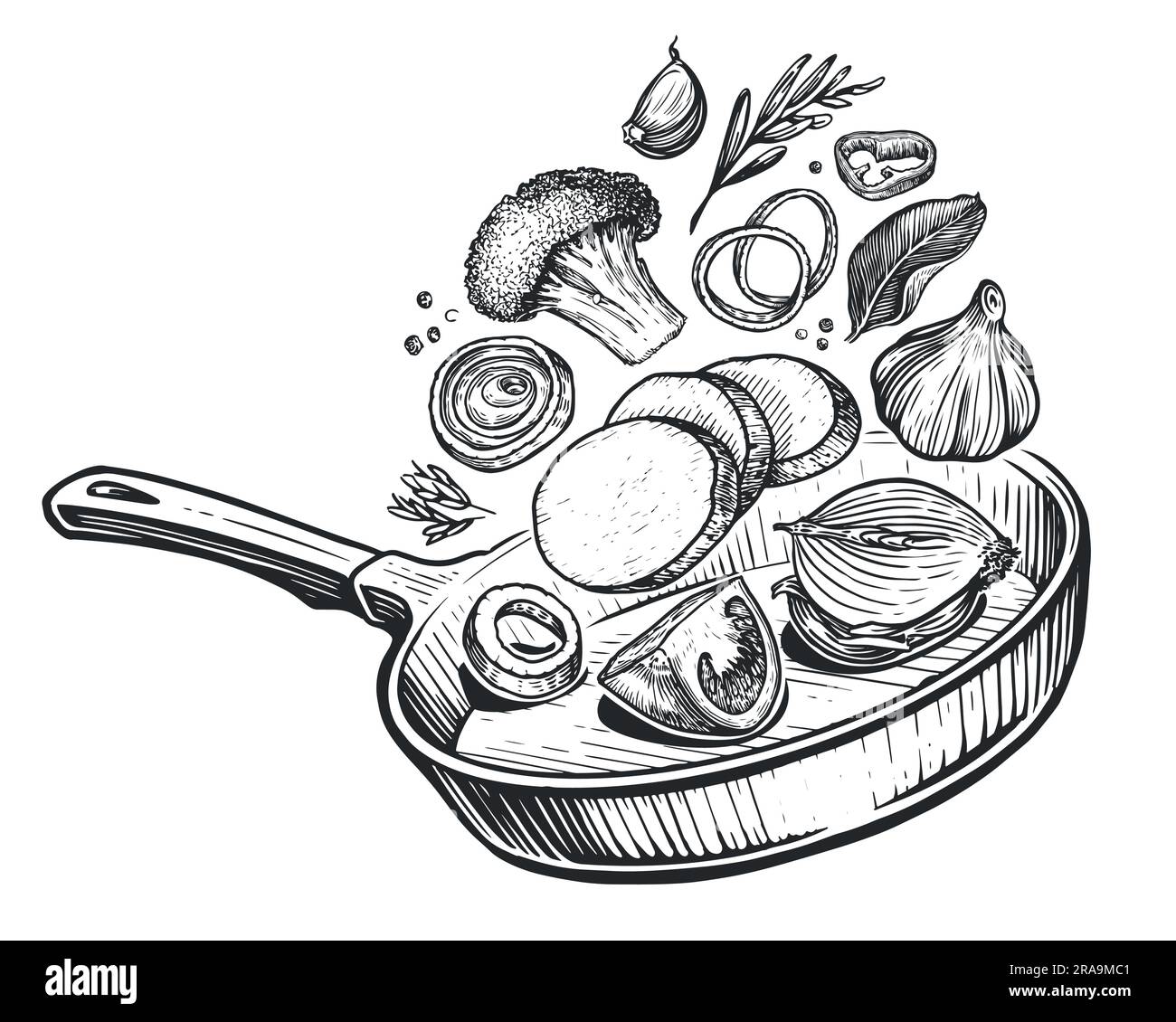 Ingredients Illustrations ~ Stock Ingredients Vectors