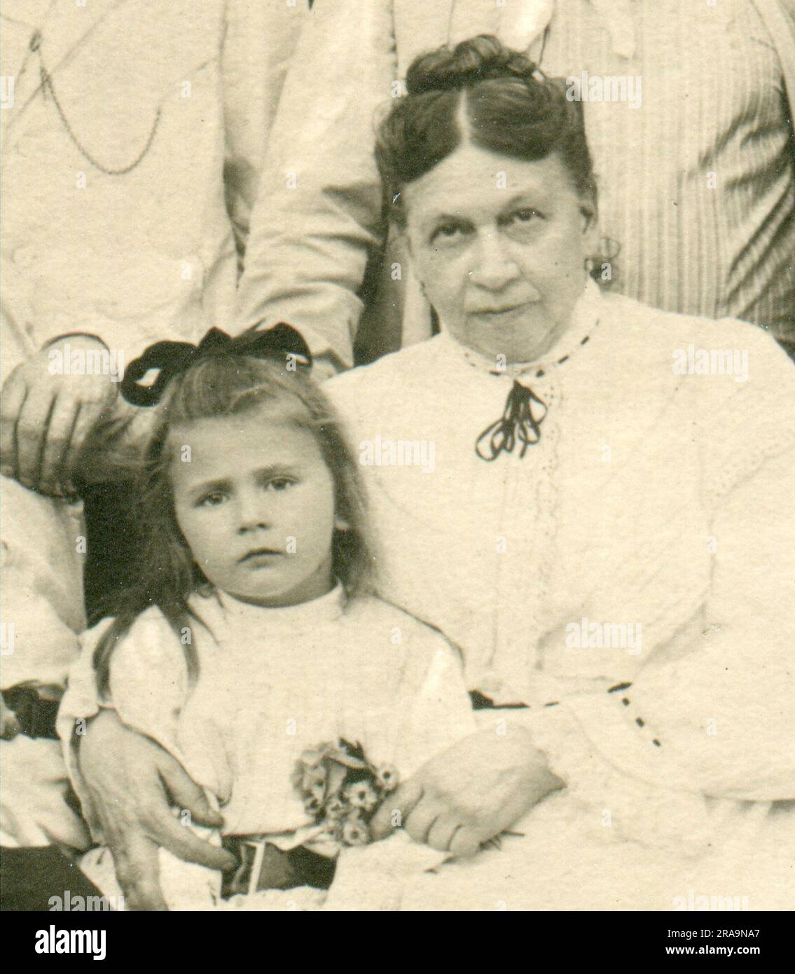 Leo Tolstoy with grandchildren Leo and Sofia, 1909. Artist: Chertkov, Stock  Photo, Picture And Rights Managed Image. Pic. HEZ-2630277