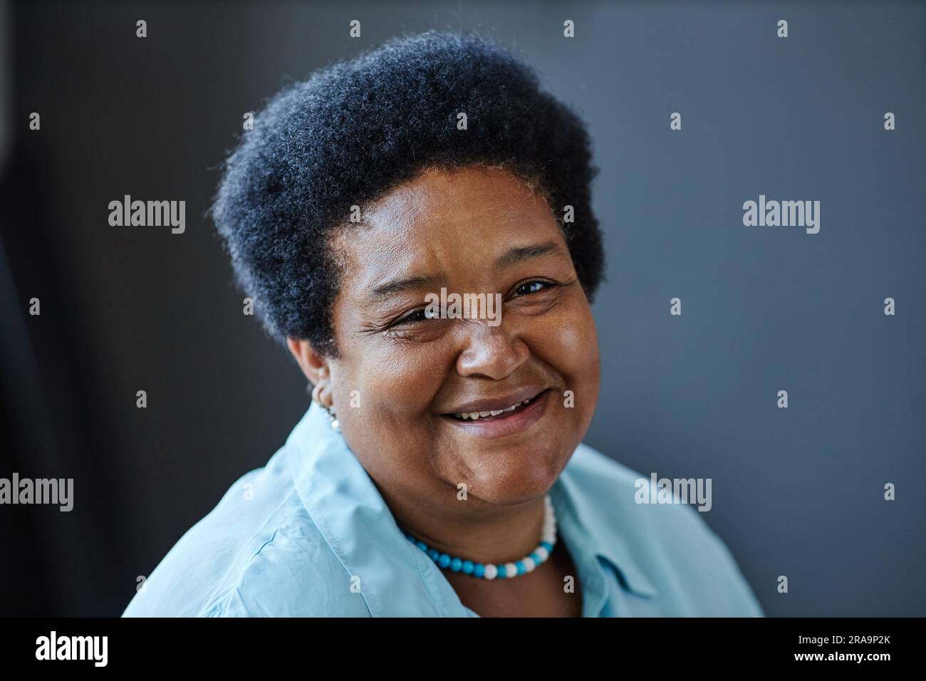 Retired african american woman hi-res stock photography and images - Alamy