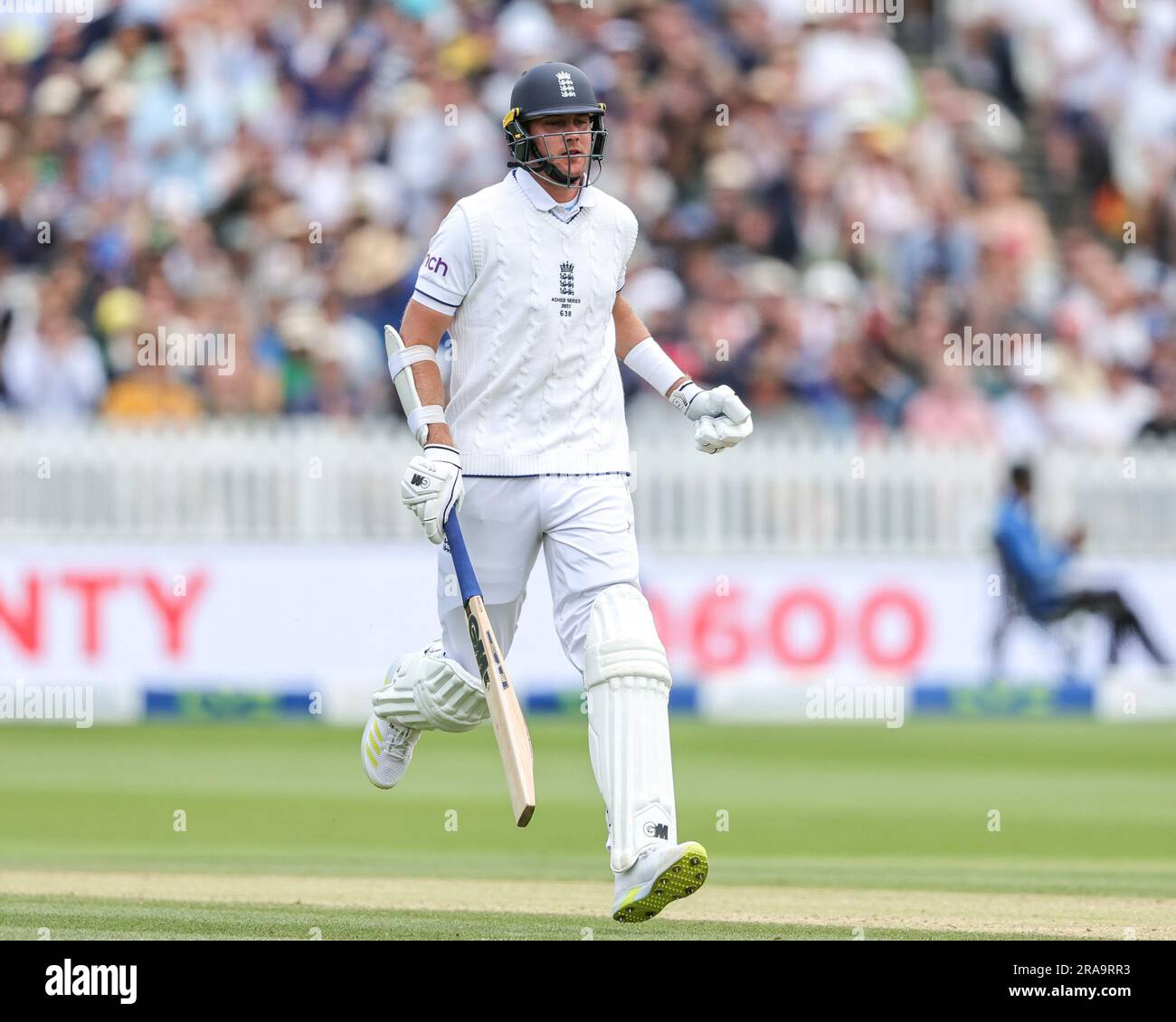 Stuart Broad of England during the LV= Insurance Ashes Test Series ...