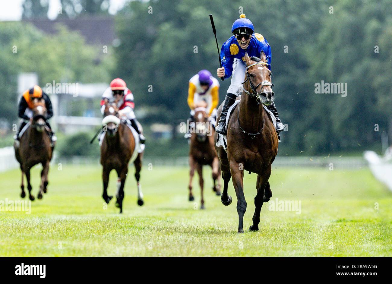  Hamburg, Germany. 02nd July, 2023. Equestrian sport: 154th Derby week 