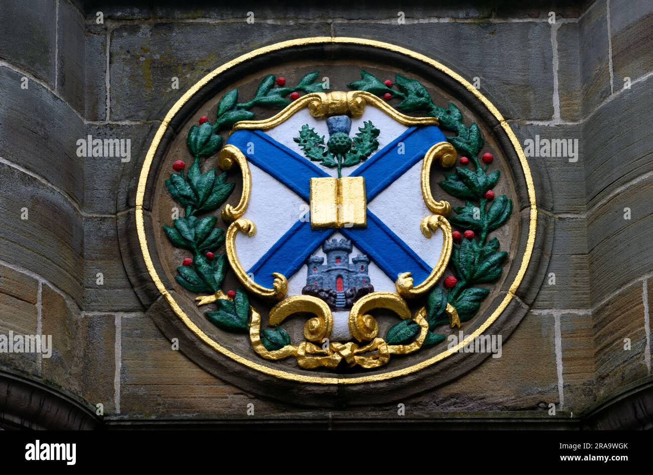 Scottish Coats of Arms Stock Photo